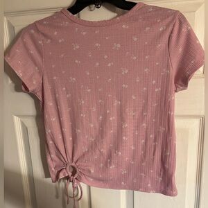Pink Floral shirt